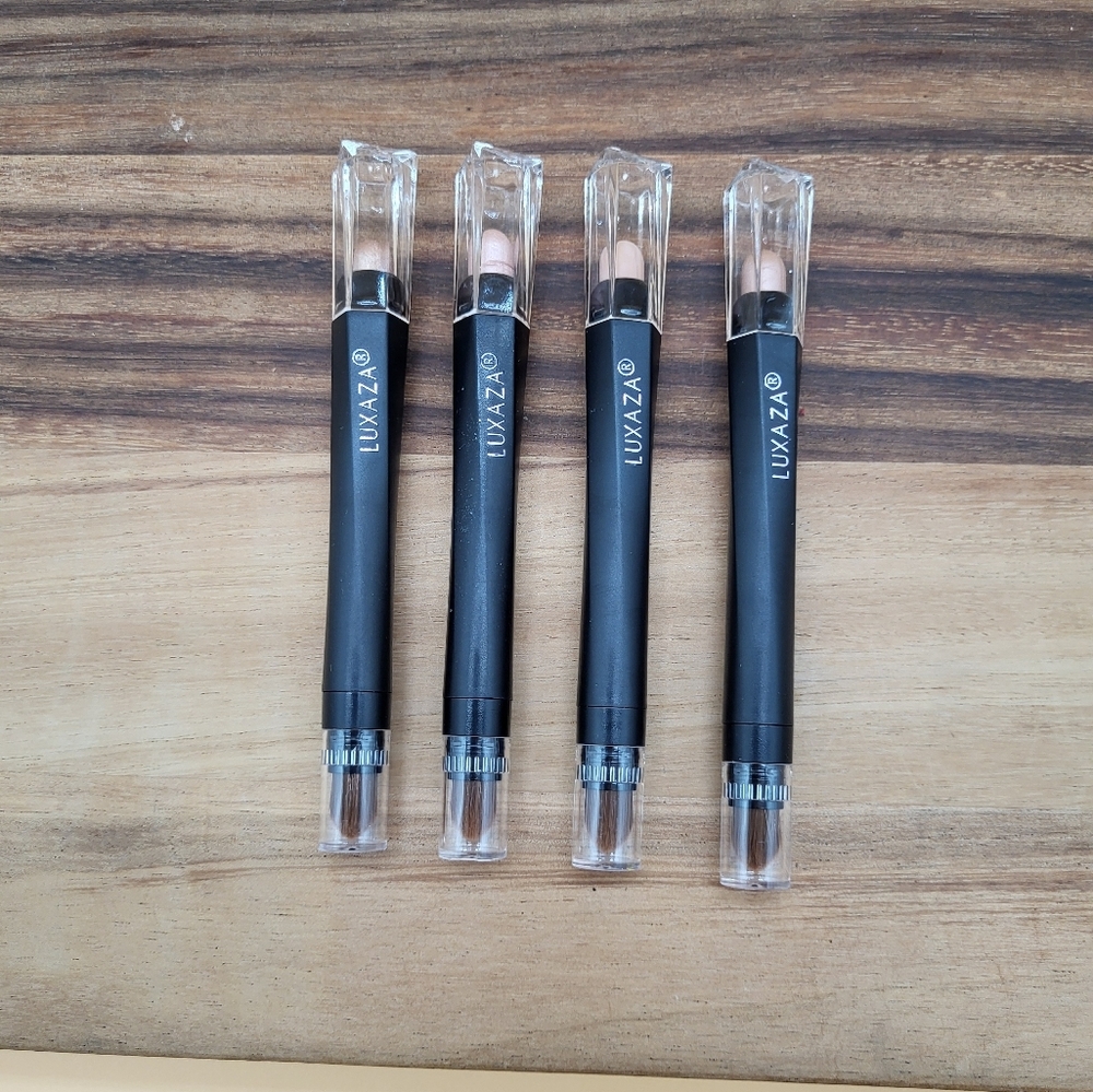 CLEARANCE! Luxaza 4-piece Eyeshadow Stick Palette with Neutral Hues, New